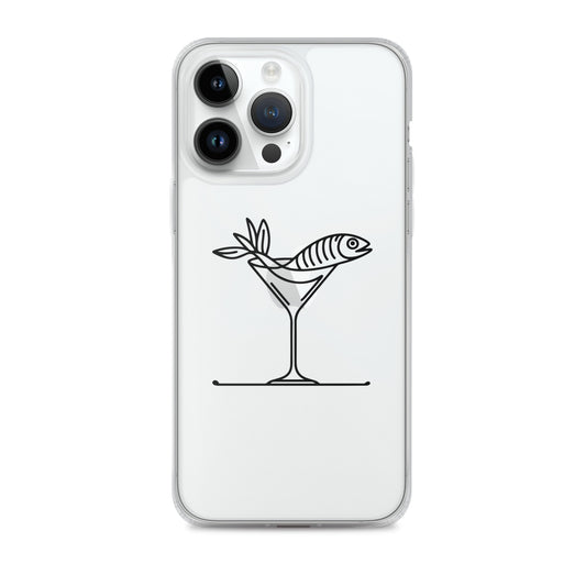 Clear iPhone® Case - Playful Sardini Design