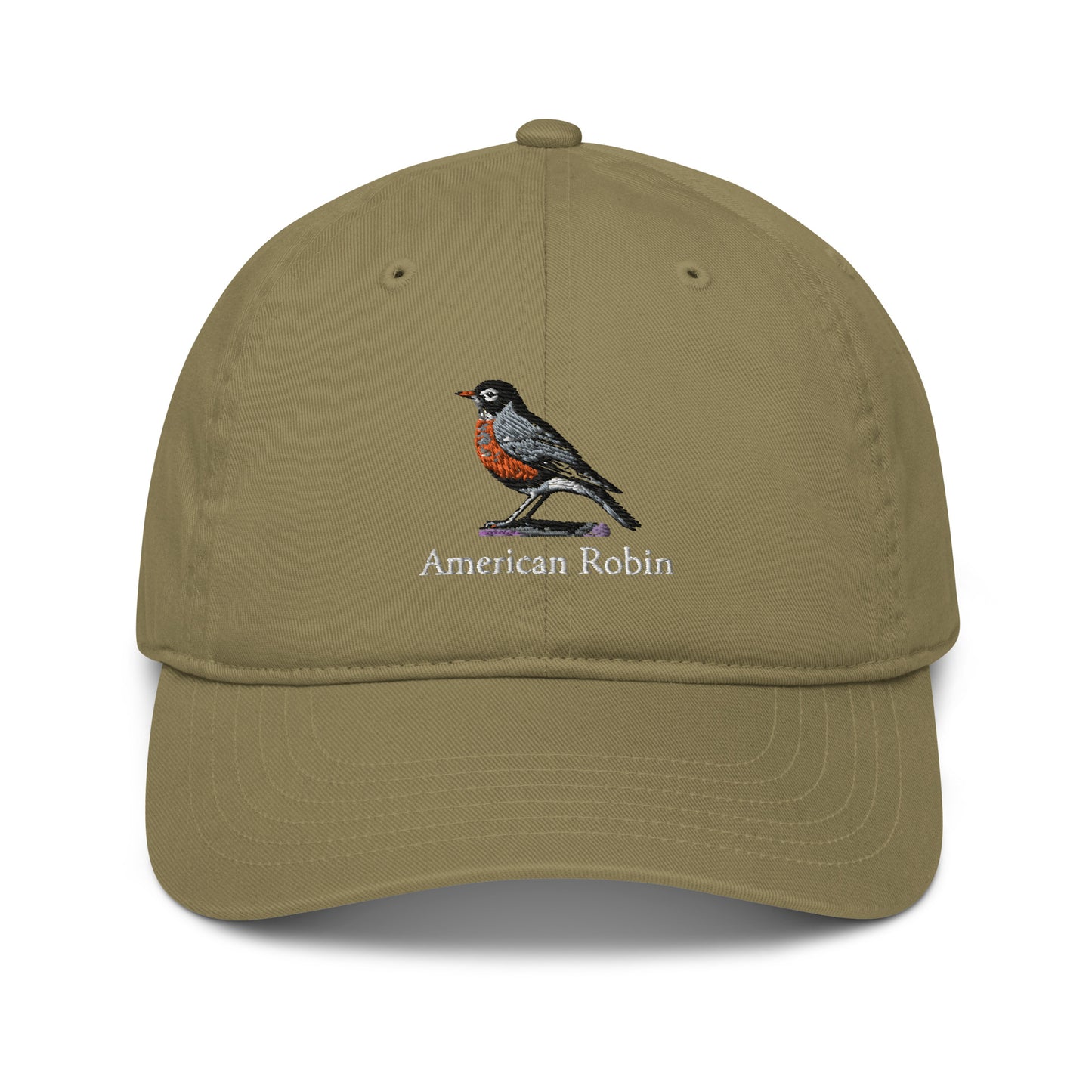 American Robin Hat - Organic - State Bird of CT, MI, WI