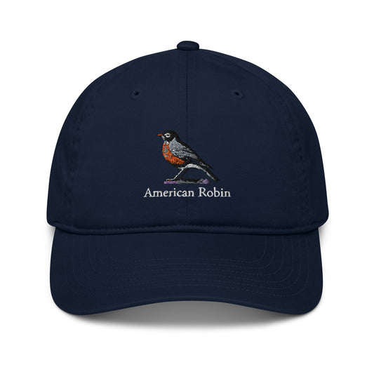 American Robin Hat - Organic - State Bird of CT, MI, WI