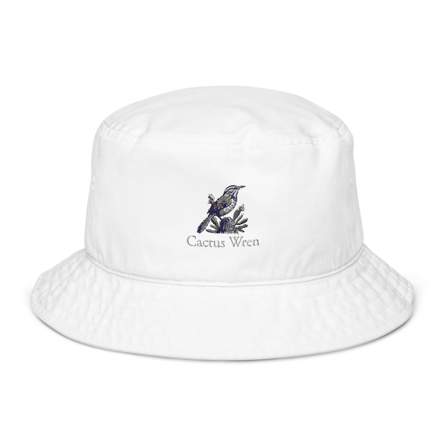 Cactus Wren Bucket Hat - Organic - State Bird of Arizona