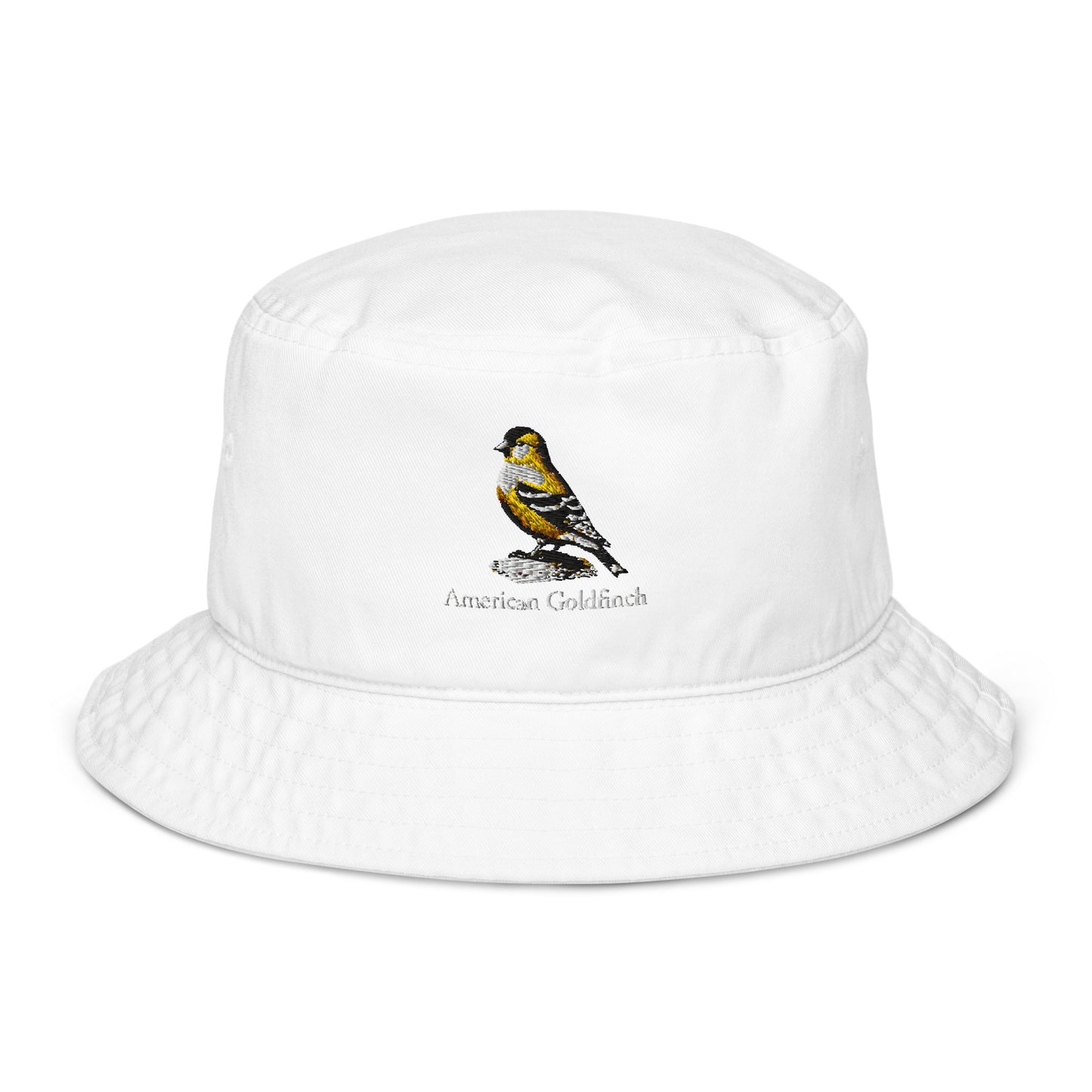 American Goldfinch Bucket Hat - Organic - State Bird of Washington